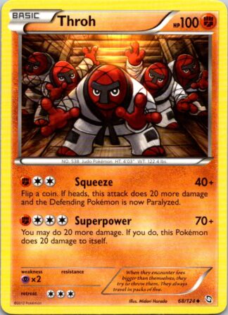 Throh 68/124 Dragons Exalted (Uncommon) (Exc Condition)