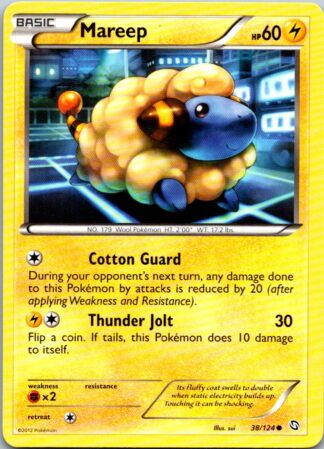 Mareep 38/124 Dragons Exalted (Common) (Exc Condition)