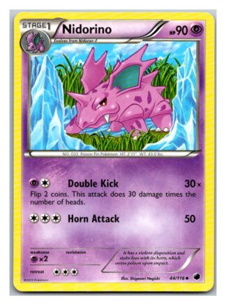 Nidorino 44/116 Plasma Freeze (Uncommon) (Exc Condition)