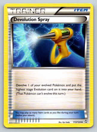 Devolution Spray 113/124 Dragons Exalted (Uncommon) (Exc Condition)