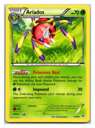Ariados 6/98 Ancient Origins (Uncommon) (Exc Condition)