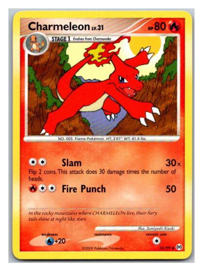 Charmeleon 35/99 Arceus (Uncommon) (P Condition)