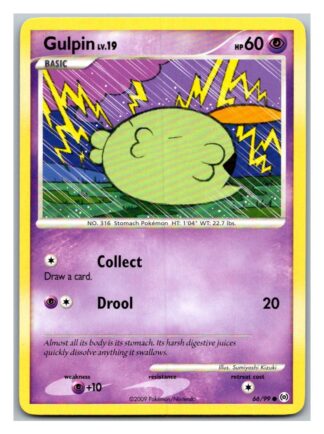 Gulpin 66/99 Arceus (Common) (Exc Condition)