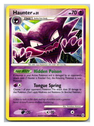 Haunter 41/99 Arceus (Uncommon) (P Condition)