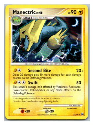 Manectric 22/99 Arceus (Rare) (LP Condition)
