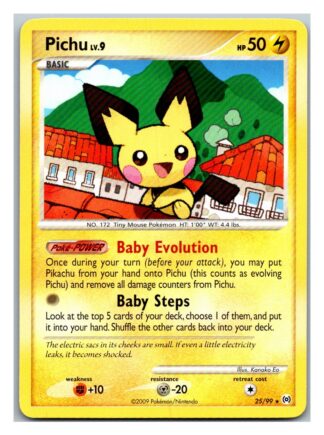 Pichu 25/99 Arceus (Rare) (LP Condition)