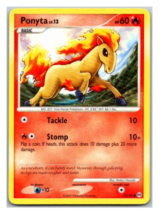 Ponyta 72/99 Arceus (Common) (LP Condition)