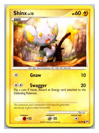 Shinx 74/99 Arceus (Common) (LP Condition)