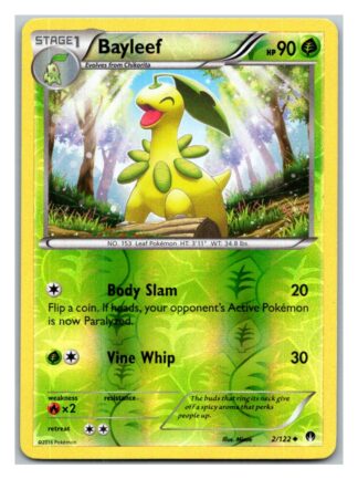 Bayleef 2/122 Breakpoint (Reverse Holo) (Exc Condition)
