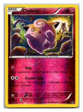 Clefairy 81/122 Breakpoint (Reverse Holo) (Exc Condition)