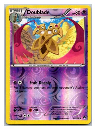 Doublade 61/122 Breakpoint (Reverse Holo) (Exc Condition)