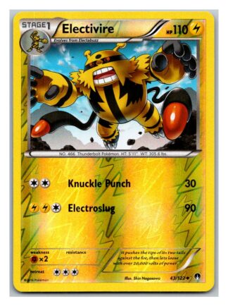 Electivire 43/122 Breakpoint (Reverse Holo) (Exc Condition)