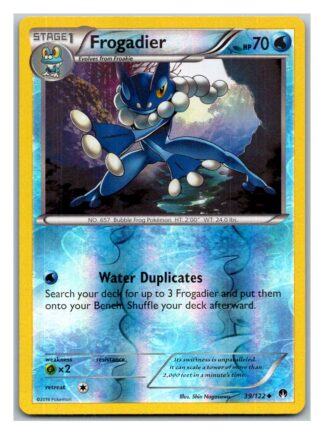 Frogadier 39/122 Breakpoint (Reverse Holo) (Exc Condition)