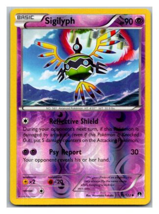 Sigilyph 55/122 Breakpoint (Reverse Holo) (Exc Condition)