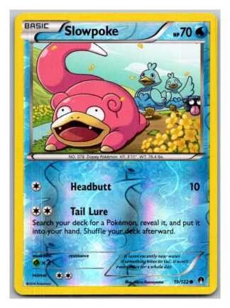 Slowpoke 19/122 Breakpoint (Reverse Holo) (Exc Condition)