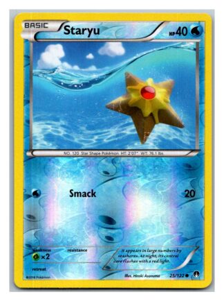 Staryu 25/122 Breakpoint (Reverse Holo) (Exc Condition)