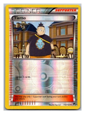 Tierno 112/122 Breakpoint (Reverse Holo) (Exc Condition)