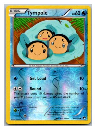 Tympole 33/122 Breakpoint (Reverse Holo) (Exc Condition)