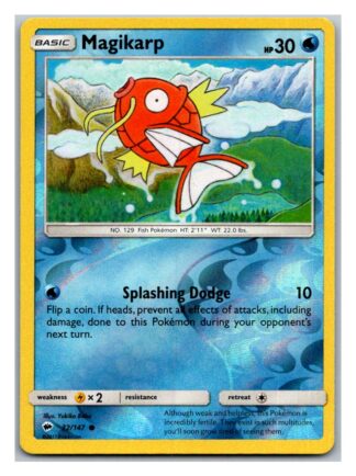 Magikarp 32/147 Burning Shadows (Reverse Holo) (Exc Condition)