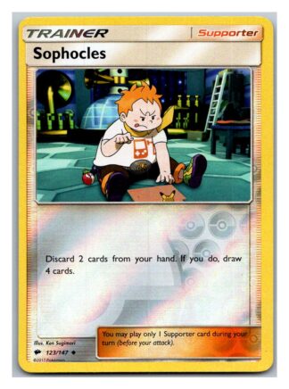 Sophocles 123/147 Burning Shadows (Reverse Holo) (Exc Condition)
