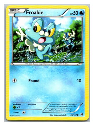 Froakie 46/162 Breakthrough (Common) (LP Condition)