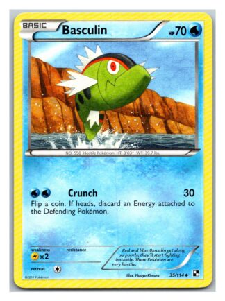Basculin 35/114 Black & White (Uncommon) (Exc Condition)