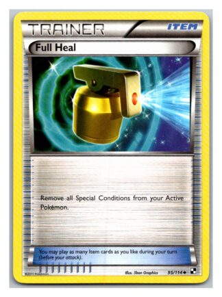 Full Heal 95/114 Black & White (Uncommon) (Exc Condition)