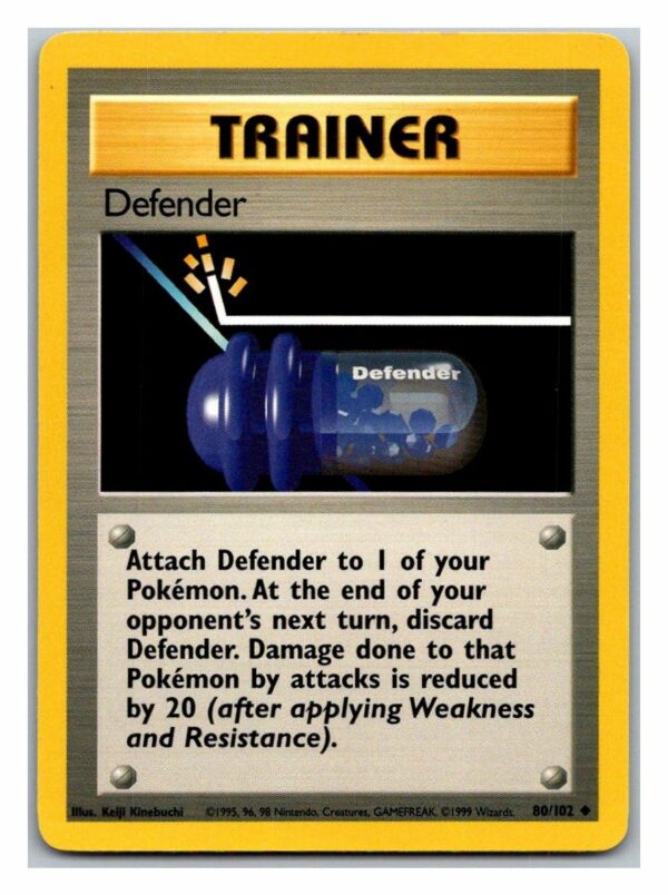 Defender 80/102 Base Set (Uncommon) (Unlimited Played Condition)