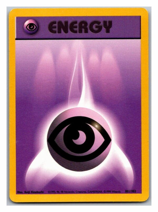 Psychic Energy 101/102 Base Set (Shadowless Lightly Played Condition)