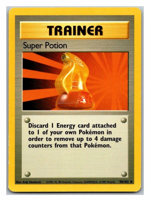 Super Potion 90/102 Base Set (Uncommon) (Unlimited Played Condition)