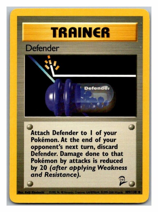 Defender 109/130 Base Set 2 (Uncommon) (Played Condition)