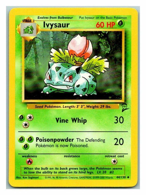 Ivysaur 44/130 Base Set 2 (Uncommon) (Lightly Played Condition)