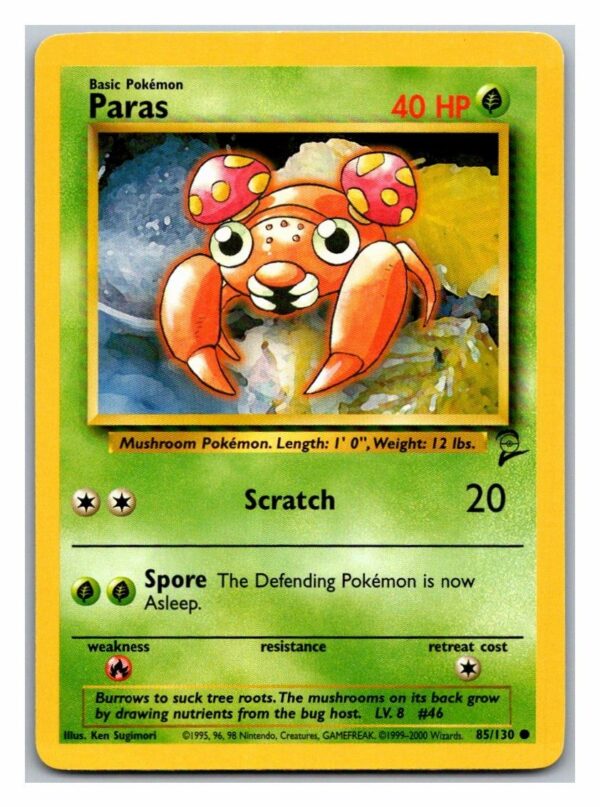 Paras 85/130 Base Set 2 (Common) (Lightly Played Condition)