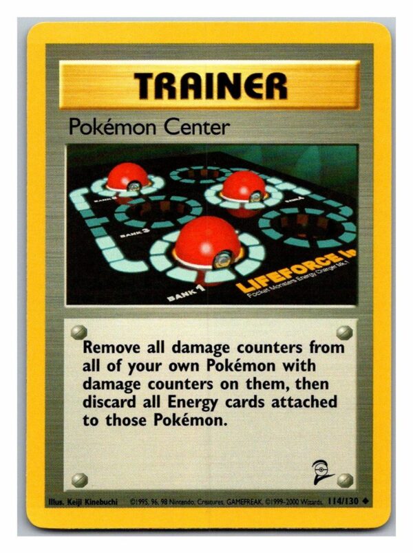 Pokemon Center 114/130 Base Set 2 (Uncommon) (LP Condition)
