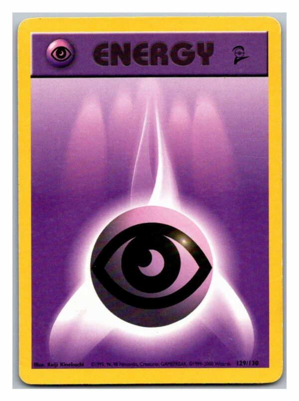 Psychic Energy 129/130 Base Set 2 (Lightly Played Condition)