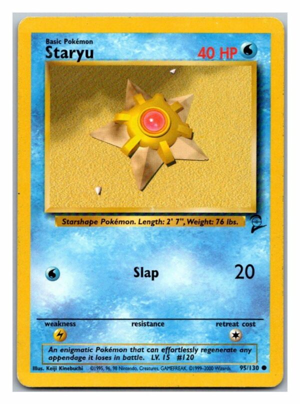 Staryu 95/130 Base Set 2 (Common) (LP Condition)