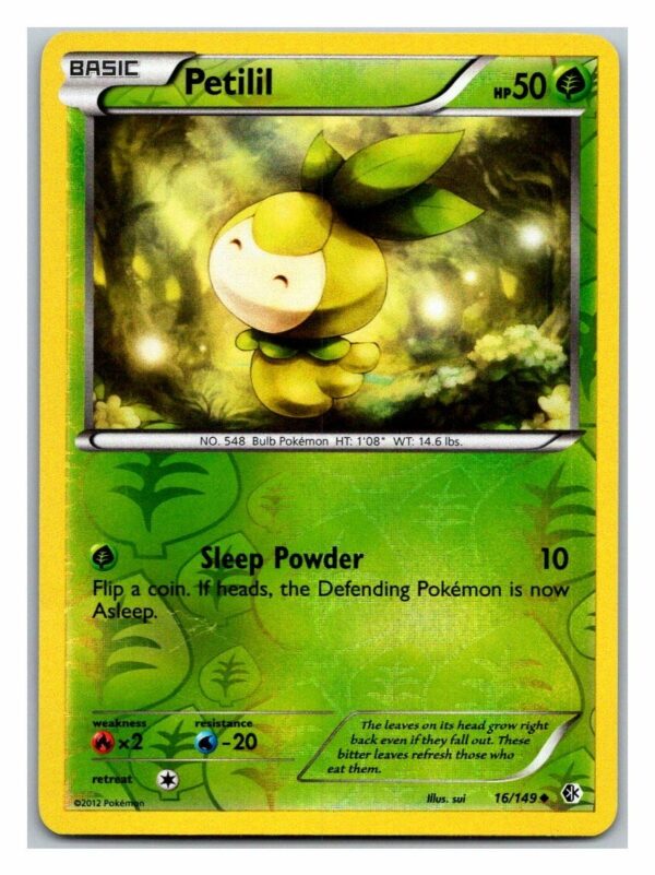 Petilil 16/149 Boundaries Crossed (Reverse Holo) (Exc Condition)