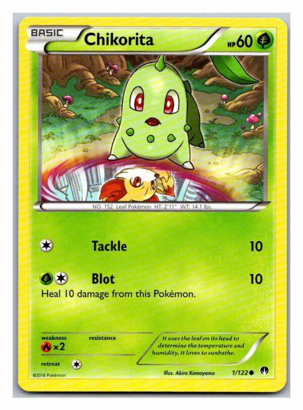 Chikorita 1/122 Breakpoint (Common) (Exc Condition)