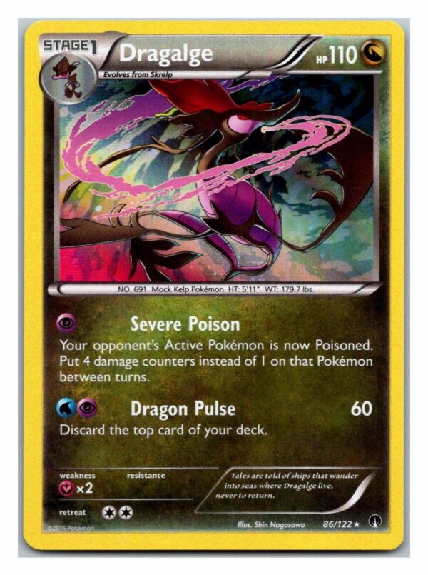 Dragalge 86/122 Breakpoint (Holo) (Exc Condition)