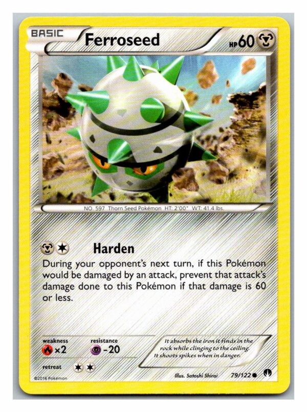 Ferroseed 79/122 Breakpoint (Common) (Exc Condition)
