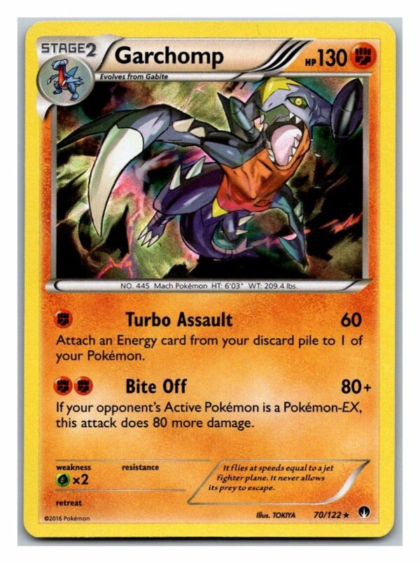 Garchomp 70/122 Breakpoint (Holo) (Exc Condition)