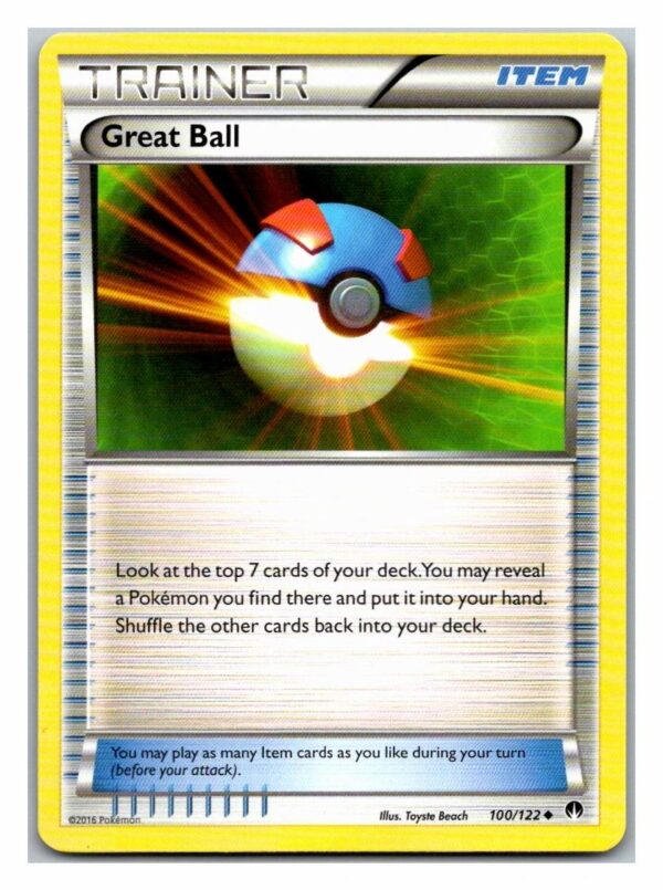 Great Ball 100/122 Breakpoint (Uncommon) (Exc Condition)