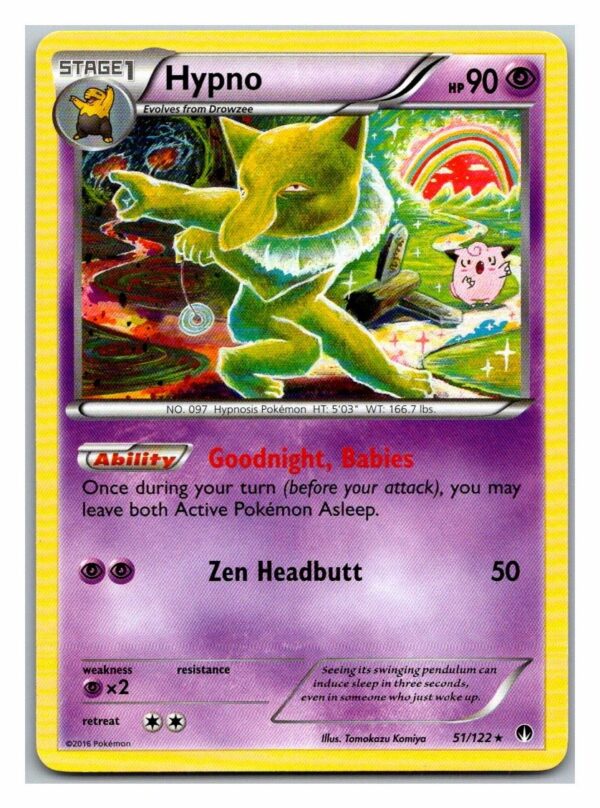 Hypno 51/122 Breakpoint (Rare) (Exc Condition)