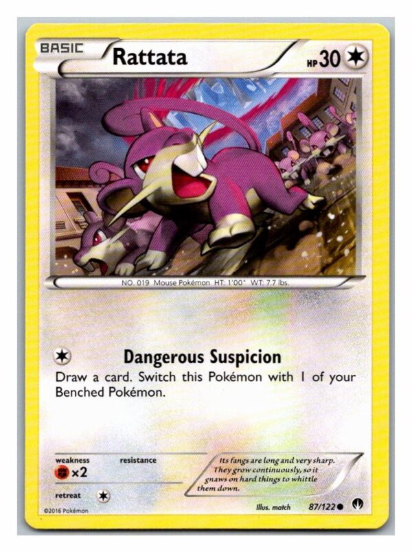 Rattata 87/122 Breakpoint (Common) (Exc Condition)