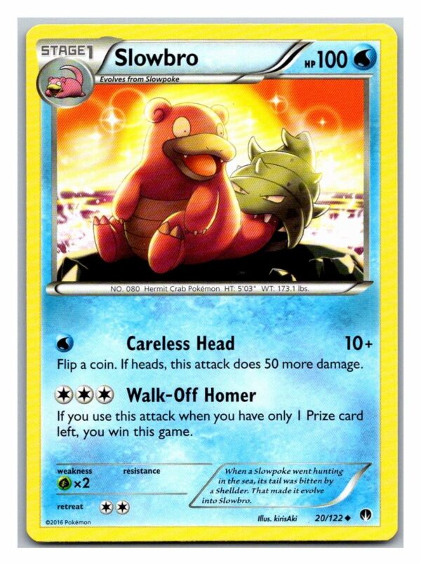 Slowbro 20/122 Breakpoint (Uncommon) (Exc Condition)