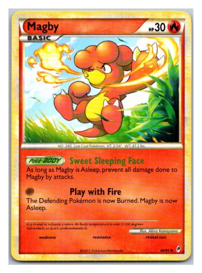 Magby 46/95 Call of Legends (Uncommon) (P Condition)