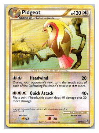 Pidgeot 30/95 Call of Legends (Rare) (P Condition)