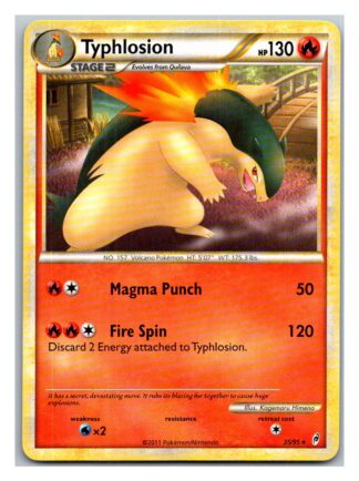 Typhlosion 35/95 Call of Legends (Rare) (Exc Condition)