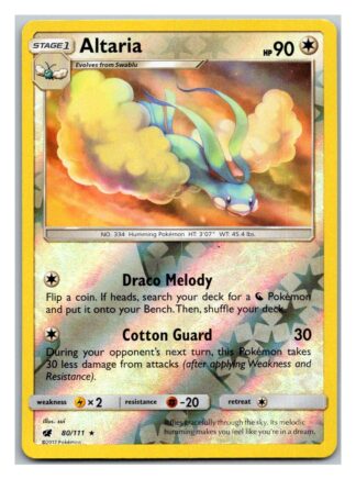 Altaria 80/111 Crimson Invasion (Reverse Holo) (Exc Condition)