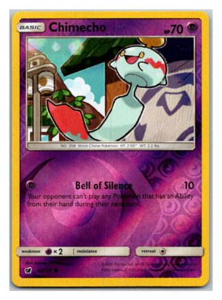 Chimecho 43/111 Crimson Invasion (Reverse Holo) (Exc Condition)